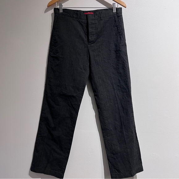 Prada mid-rise trouser pants - Picture 1 of 6